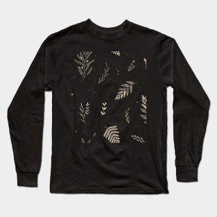 Abstract mystic plants and flowers Long Sleeve T-Shirt